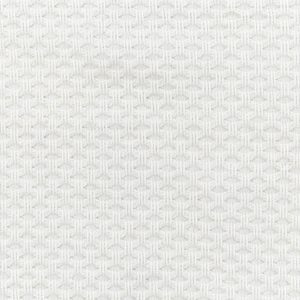 Copriletto in cotone bianco 220 x 200 cm con balza decorativa Camera da letto