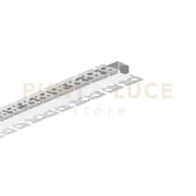 PROFILO BEND ALLUMINIO PER CARTONGESSO 200X5,5X1,25CM IN ALLUMINIO AD INCASSO