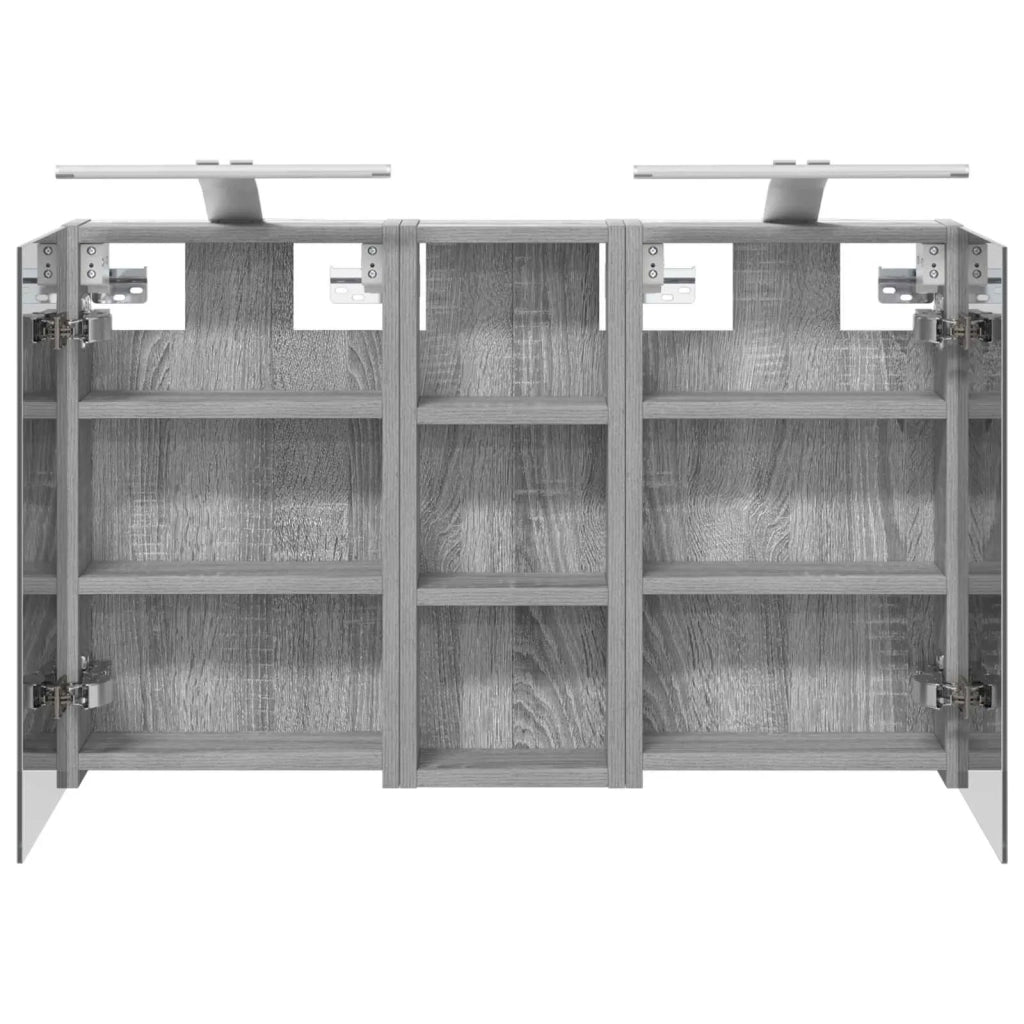 Set di Armadi da Bagno con lo scaffale 3 pcs 80 x 10,5 x 50 cm 3403661