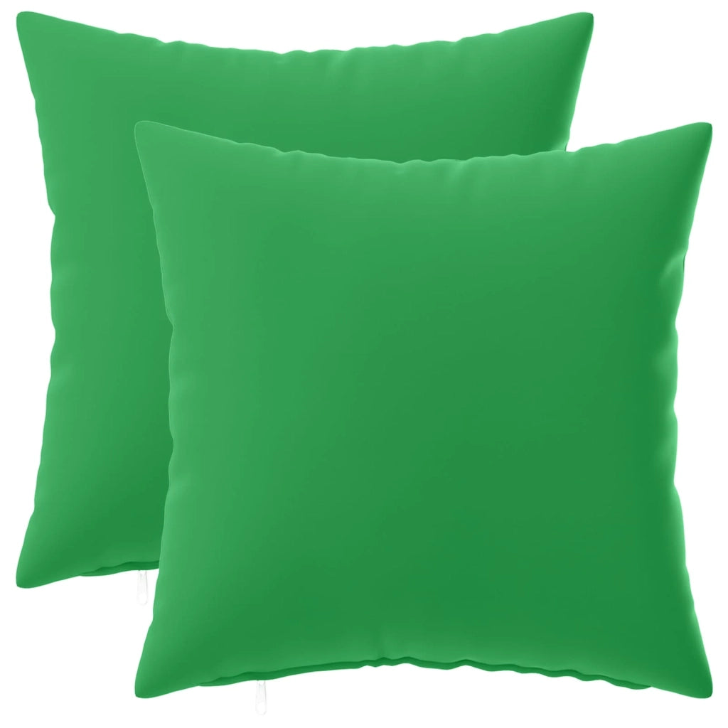 Federa 2 pcs HEERLEN Verde 30 x 30 cm Poliestere 907511