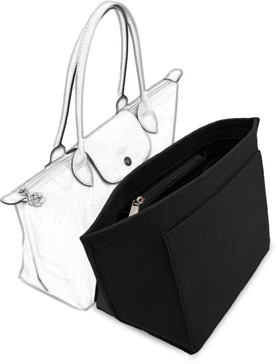 Accessorio per borsa, portafoglio, adatto per borsa con maniglia lunga (nero, S (maniglia corta))