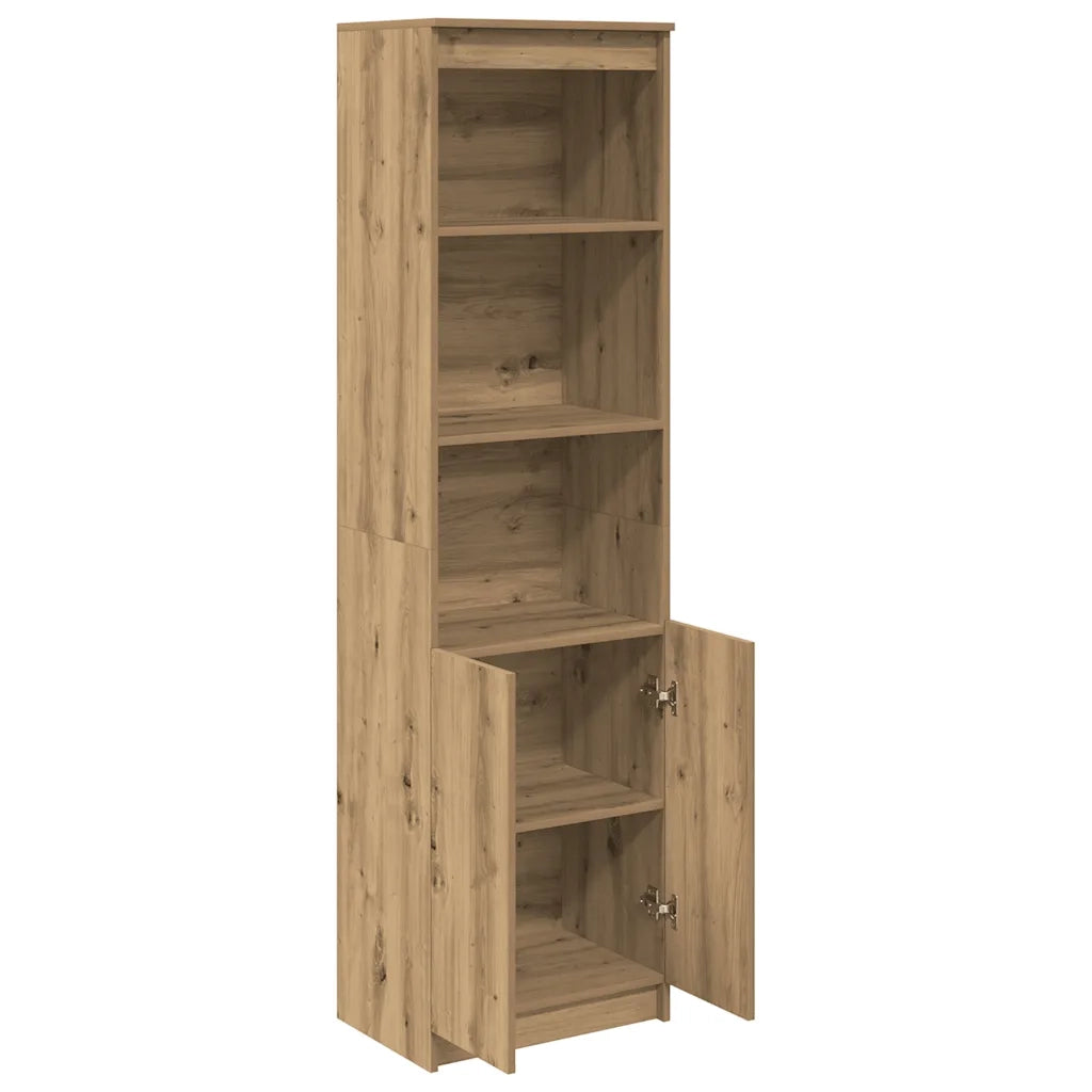 Credenza Rovere Artigianale 50x35x180 cm in Legno Multistrato 3328470