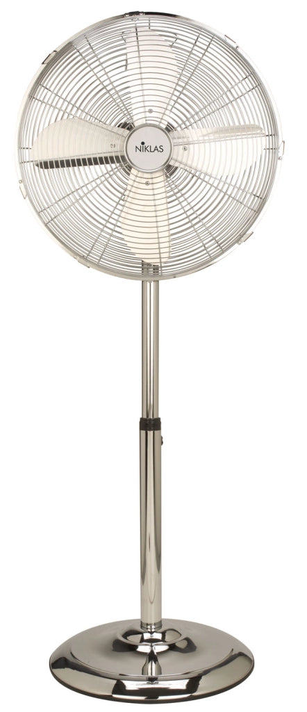VENTILATORE NIKLAS NEWAGE CRHOME PIANTANA
