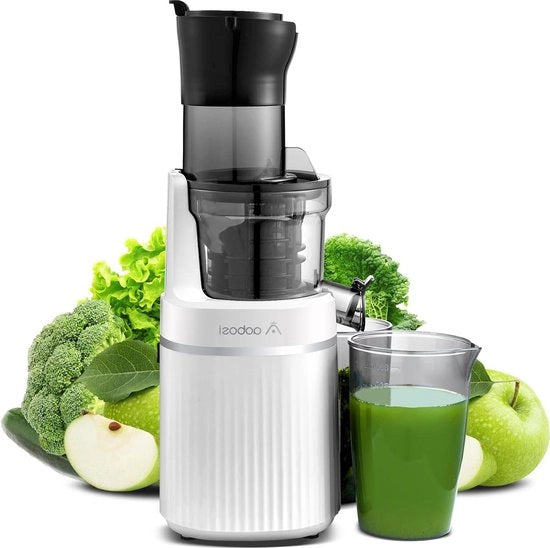 Centrifuga lenta per succhi di 200W con funzione inversa - centrifuga per succhi multifunzionale per verdure e frutta - vincitore dei test - Chip Inteligente - centrifuga per succhi per frutta centrifuga per verdure e frutta