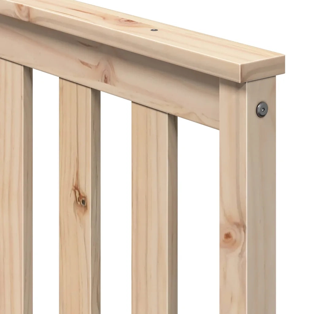 Lettino da giorno senza Materasso 90x200 cm in Legno Massello di Pino 868206