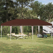 Tenda per feste a pop-up 575 x 290 x 245 cm Marrone 42019786