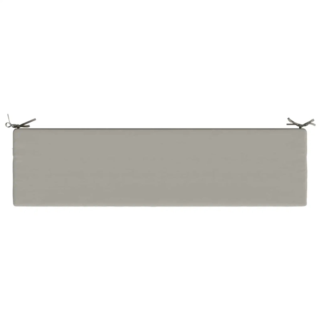 Cuscino per panchina SOEST 100% Poliestere Grigio 949872