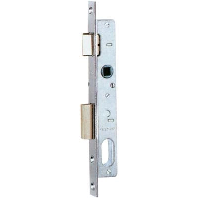 SERRATURA MONTANTE INFILARE 7501 ISEO  B.Q CROMO F.MM 16 F.OVALE M1+SCR+Q8 E.MM 15