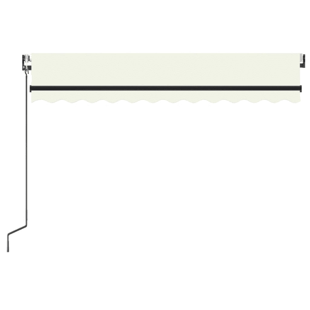 Tenda da Sole Retrattile Automatica 350x250 cm Crema 3069087