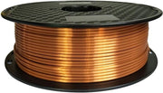 Filamento PLA 2,85 mm per stampa 3D - 1 kg - Materiale di stampa metallico - Rame rosso - Alta qualità stampa 3D