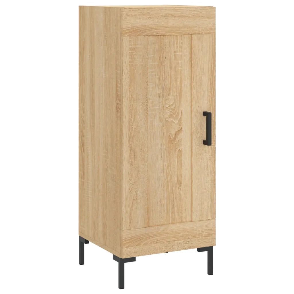 Credenza | Madia | Buffet da pranzo | Armadio da pranzo Rovere Sonoma 34,5x34x180 cm in Legno Multistrato