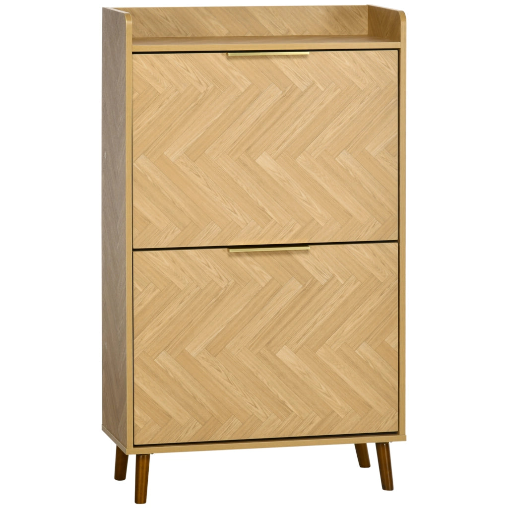 Scarpiera con ante a ribalta per ingresso o camera ¨C zephmum ¨C 70x30x120 cm