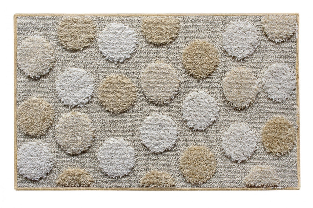 TAPPETO BAGNO IOS 50X80 CM BEIGE