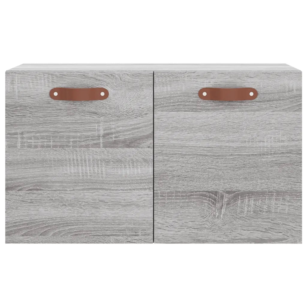 Armadietto a Muro | Mobile a Parete Grigio Sonoma 60x36,5x35cm in Legno Multistrato