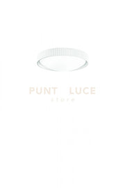 PLAFONIERA CONCRETE EFFETTO CEMENTO BIANCO LED 3000K 1420lm, 20W D.41CM