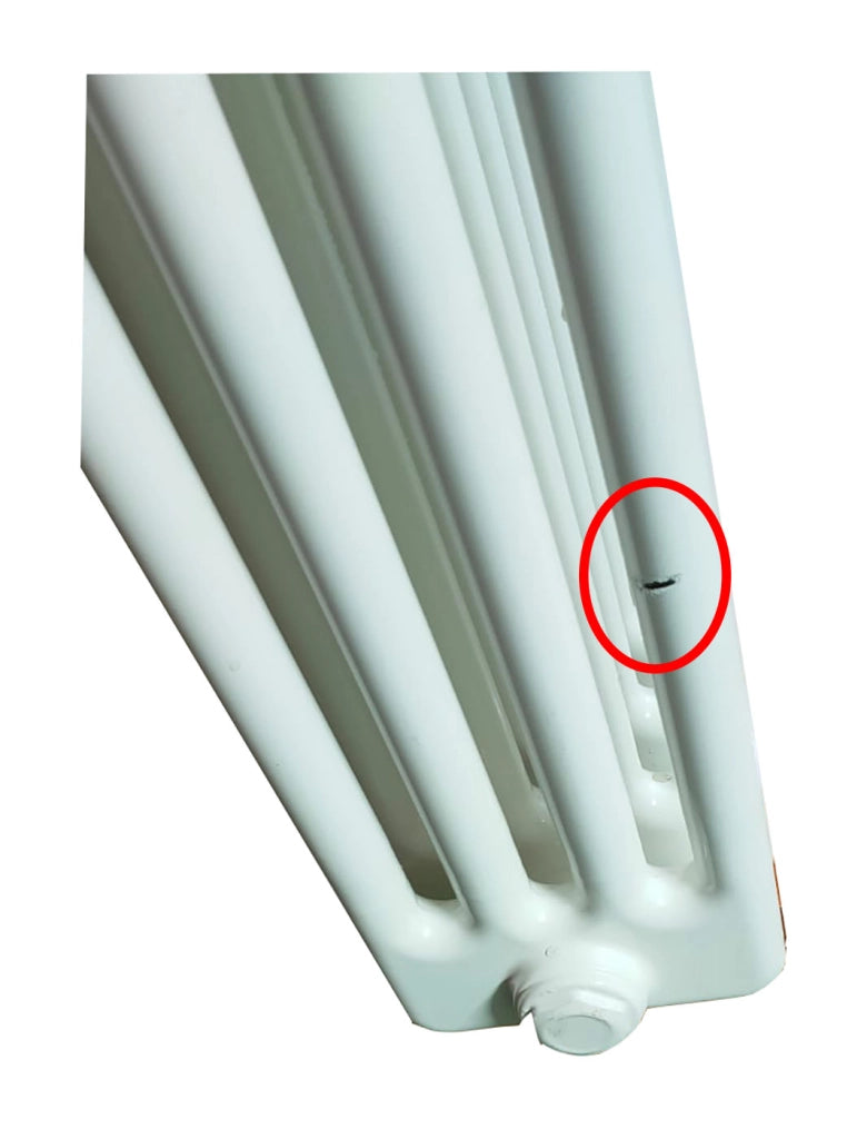 AREA OCCASIONI Batteria completa Radiatore Termosifone in acciaio tubolare Cordivari Ardesia 4 Colonne h 656 mm interasse 600 mm tappi e riduzioni inclusi 14 elementi h. 656 AO414