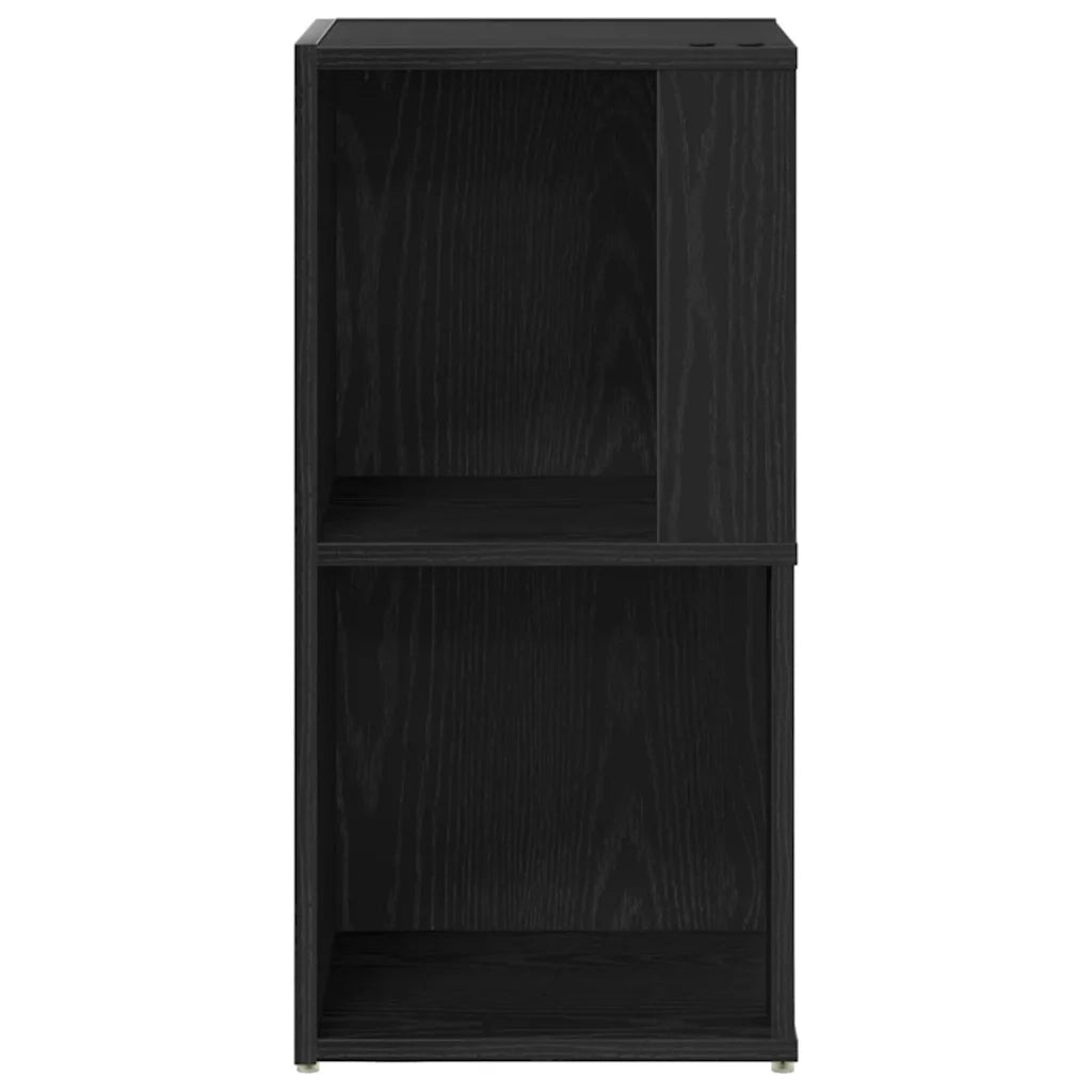 Mensole angolari Rovere Nero 33 x 33 x 67 cm Legno multistrato 862690