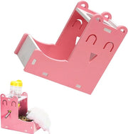 Dispensatore automatico acqua per piccoli animali 2 in 1 - supporto per dispensatore acqua appeso (125 ml)
