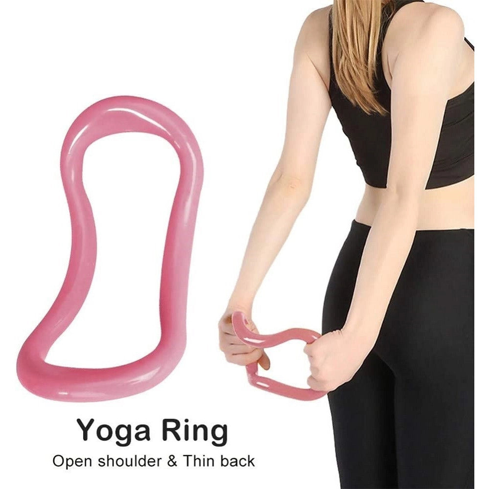 Trade Shop - Anello Allenamento Pilates Strumento Fitness Corpo Resistenza Palestra Esercizi -