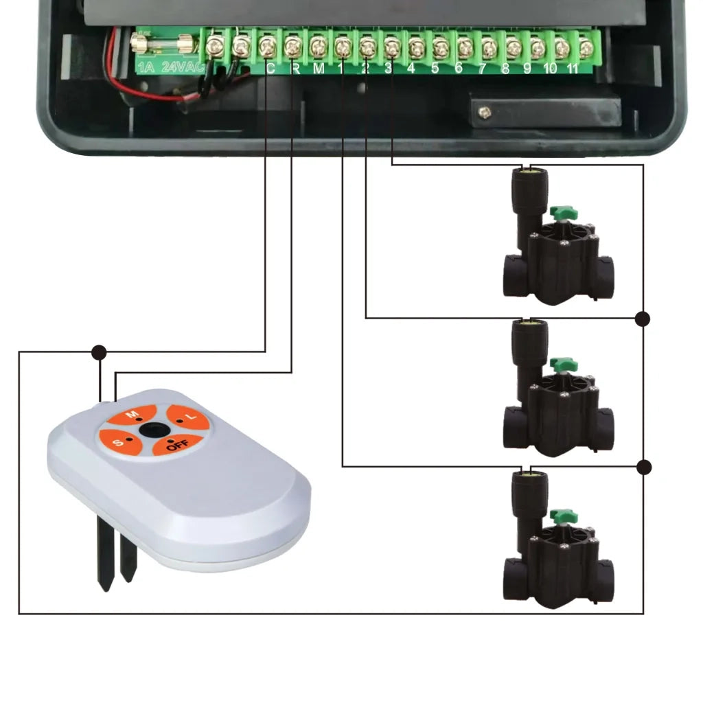 Regolatore per Irrigazione da Giardino 147879
