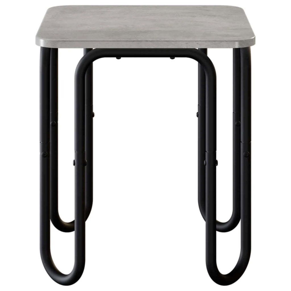 Tavolino da salotto Grigio Cemento 40 x 40 x 45 cm 8007704