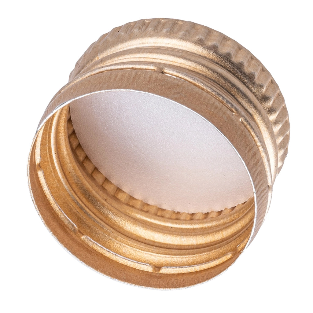 Tappi per bottiglie KADAX Fi28, tappi a vite, 10 pezzi, colore oro.