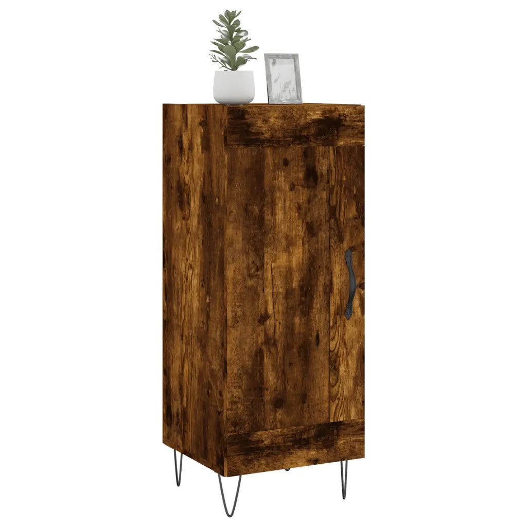 Credenza Rovere Fumo 34,5x34x90 cm in Legno Multistratocod mxl 128630