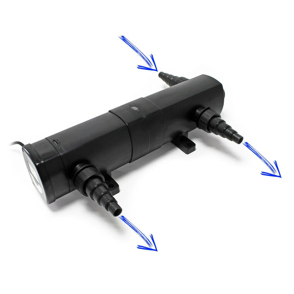 Chiarificatore sterilizzatore con lampada UVC da 24 watt per stagni e piscine filtro 16_0001526