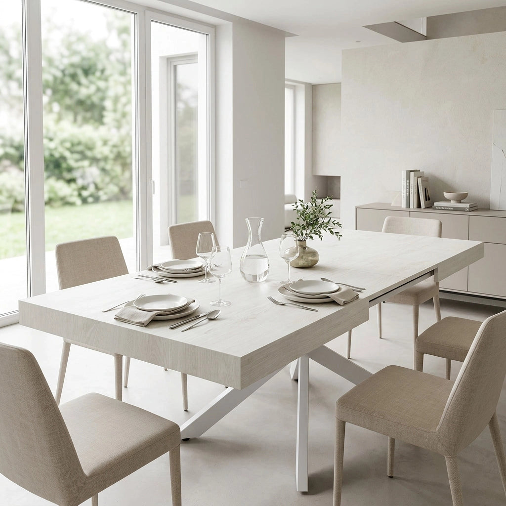 Tavolo da pranzo allungabile 160/240x90 - POTHOS