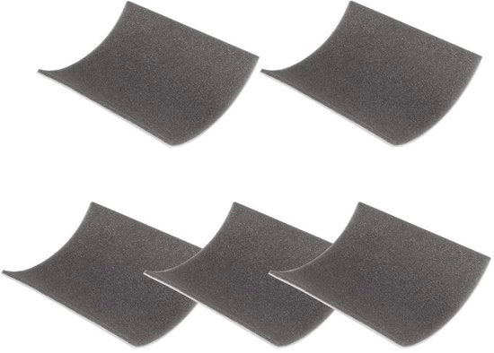 Filtro per aspirapolvere 5 pezzi - Ricambi sostitutivi - Duraturo - Facile da installare - Idoneo per uso domestico - Alta qualità - Filtro