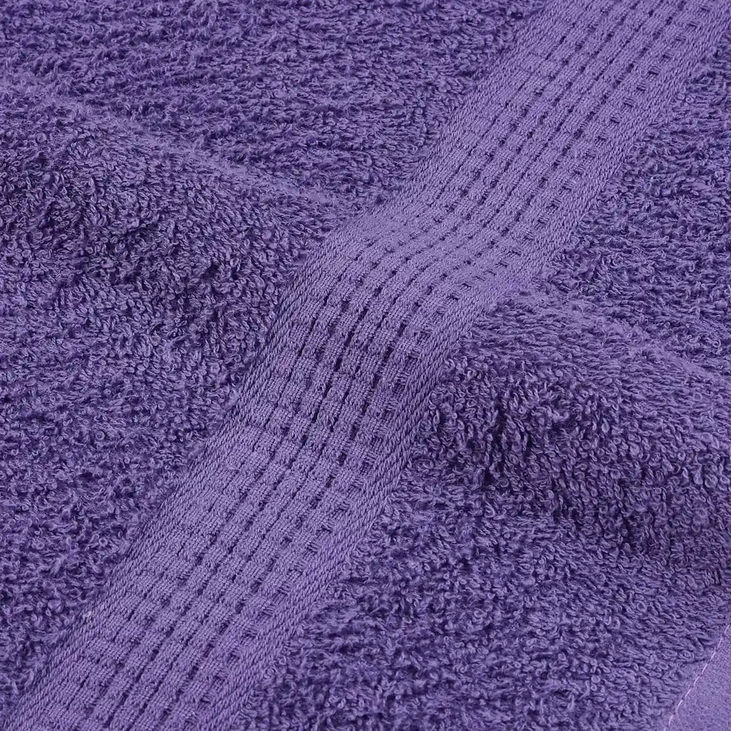 Asciugamani FROGN 4 pz Viola 100x200 cm 360 g/m² 136891