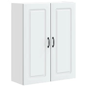 Mobile da cucina rettangolare moderno 80 x 31 x 100 cm con ampio spazio contenitivo in legno composito bianco 02_0053823