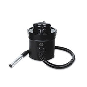 DCG Eltronic BS8800-Aspiracenere con Motore, capacità 20lt. Tubo Flessibile in Alluminio, 1200 W, 20 Litri, Nero