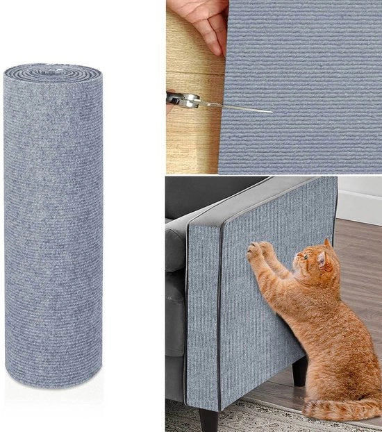 Mat per gatti - Piastra di gatto autoadesiva per protezione di tappeti, divani, coperte di protezione per mobili (30x30cm)