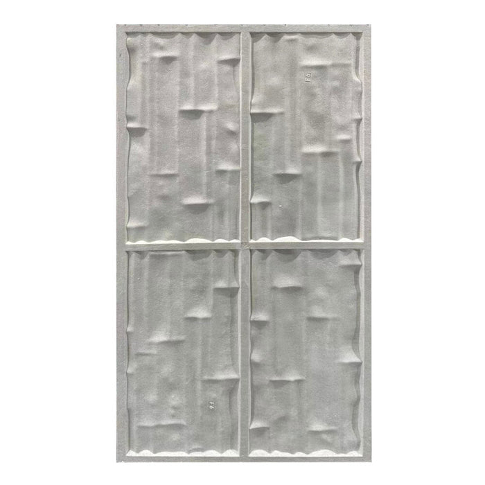 Set 12 Pannelli Decorativi Area 8,6 mq 120x60x2,5 cm Rivestimento Murale Effetto Mattoni in Pietra 3D in PU Grigio