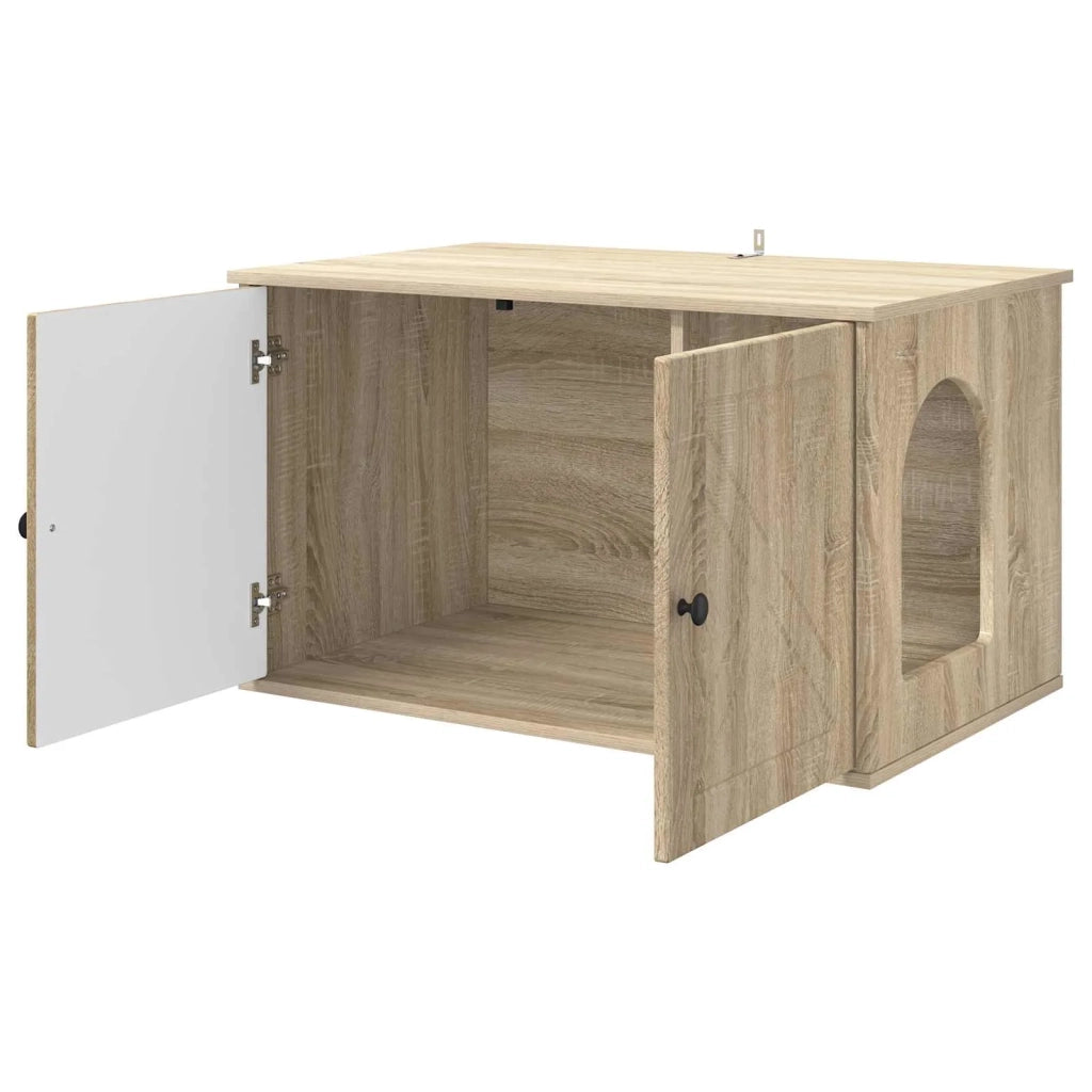 Casa per Gatti Sonoma 85 x 55 x 50,5 cm Legno multistrato CFW8142743