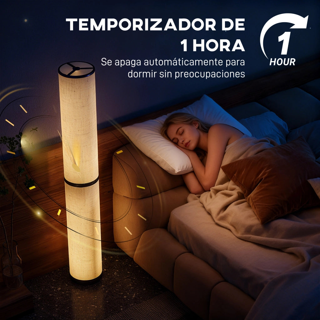 Lampada da Terra Moderna Soggiorno ¨C zephmum ¨C Beige