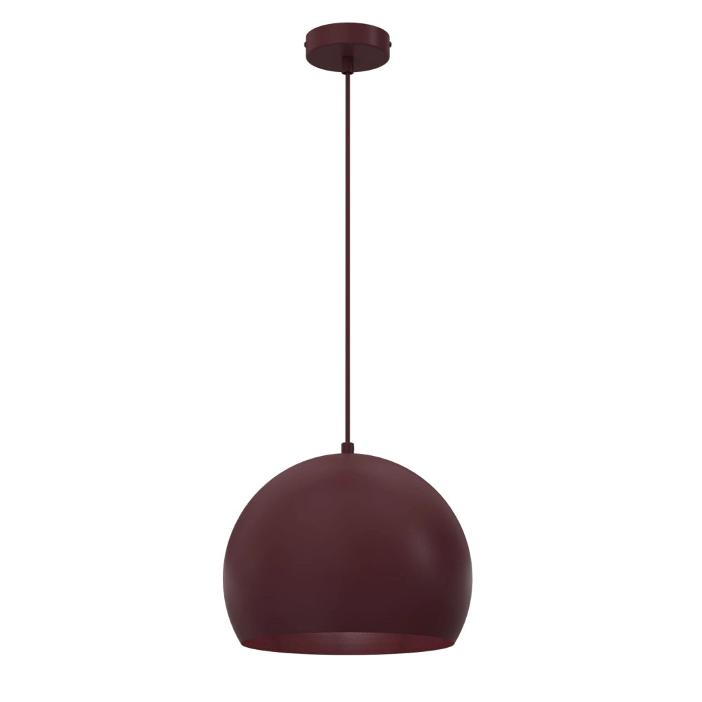 Lampada sospensione Sool 1xE27 bordo metallo Luminex