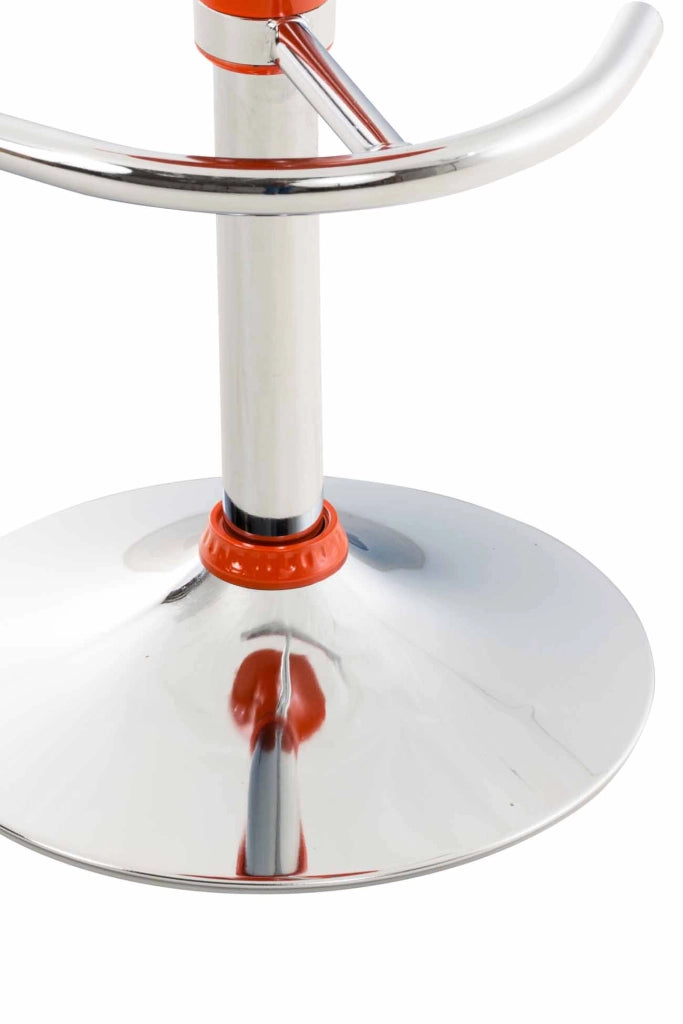 Sgabello Saddle arancione