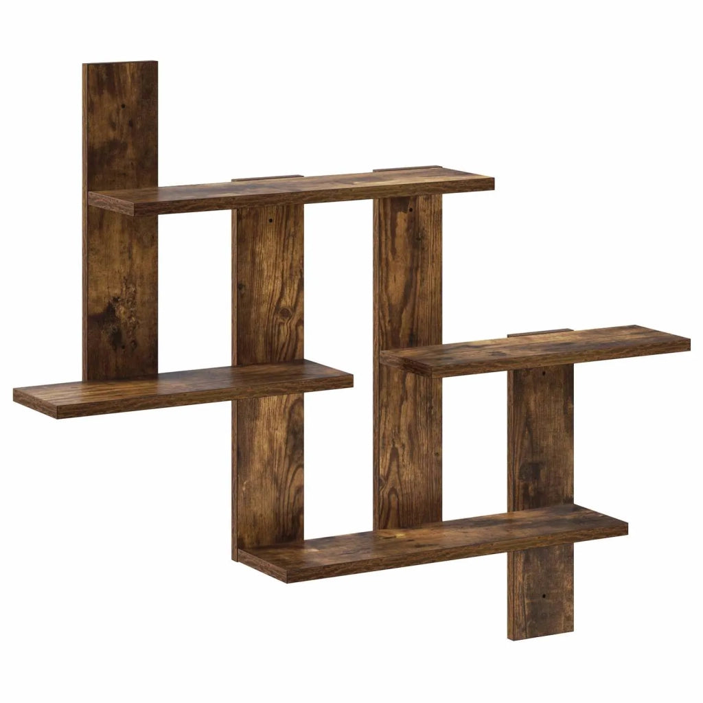 Scaffale da parete Rovere Fumo 85 x 13,5 x 73,5 cm 8020341