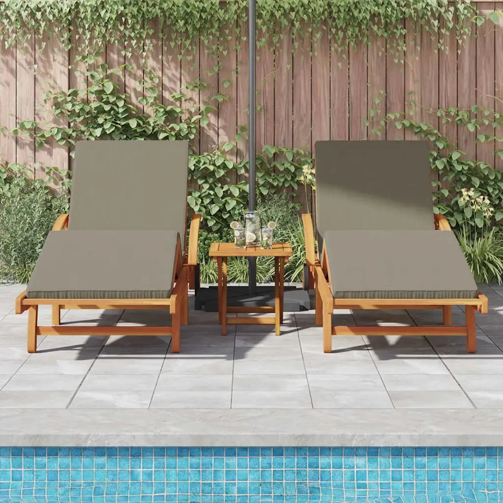 Lettino da sole 2 pcs Talpa 200 x 67 x 84 cm 3325179