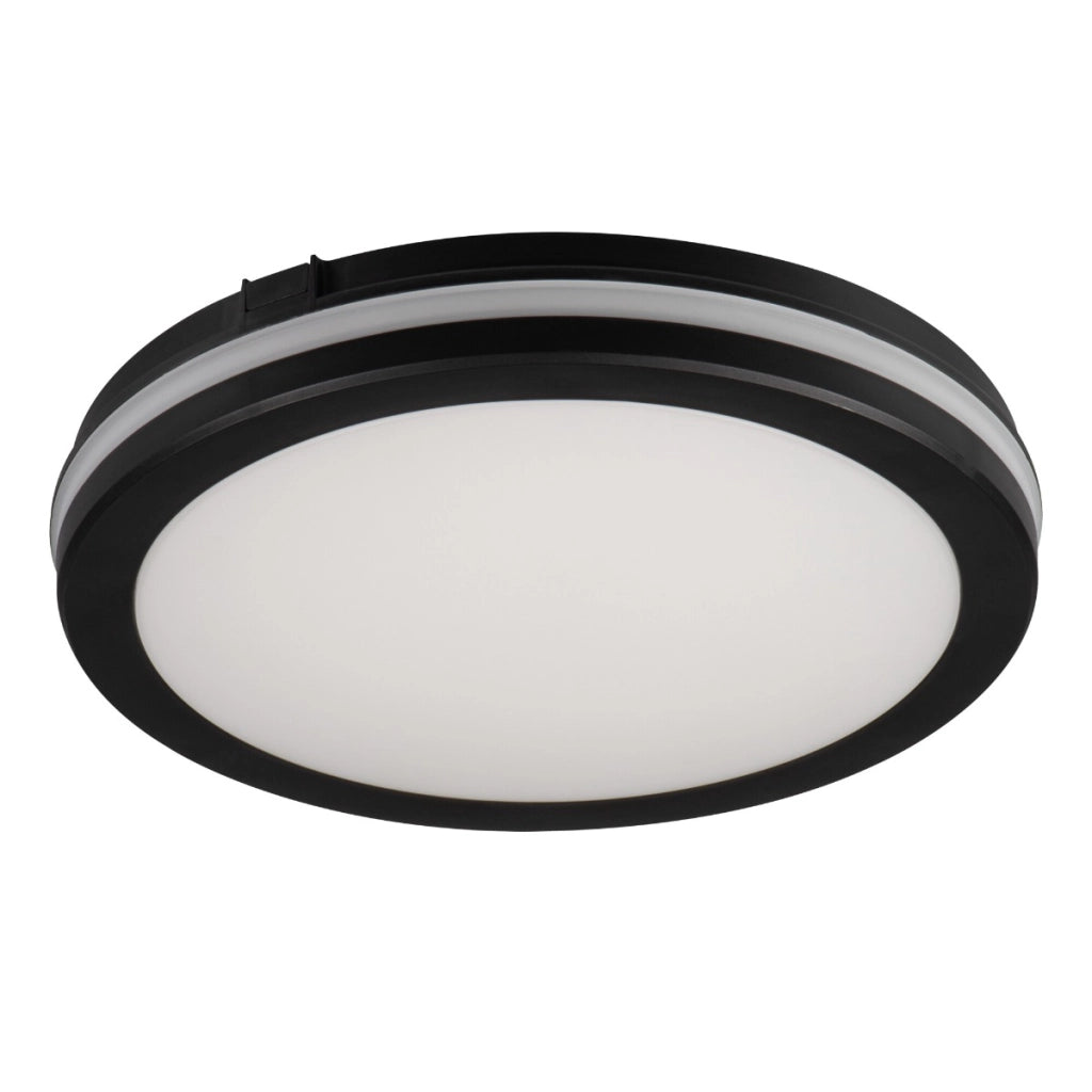 Plafoniera LED Kanlux BENO ECO nera 40cm 40W CCT IP65