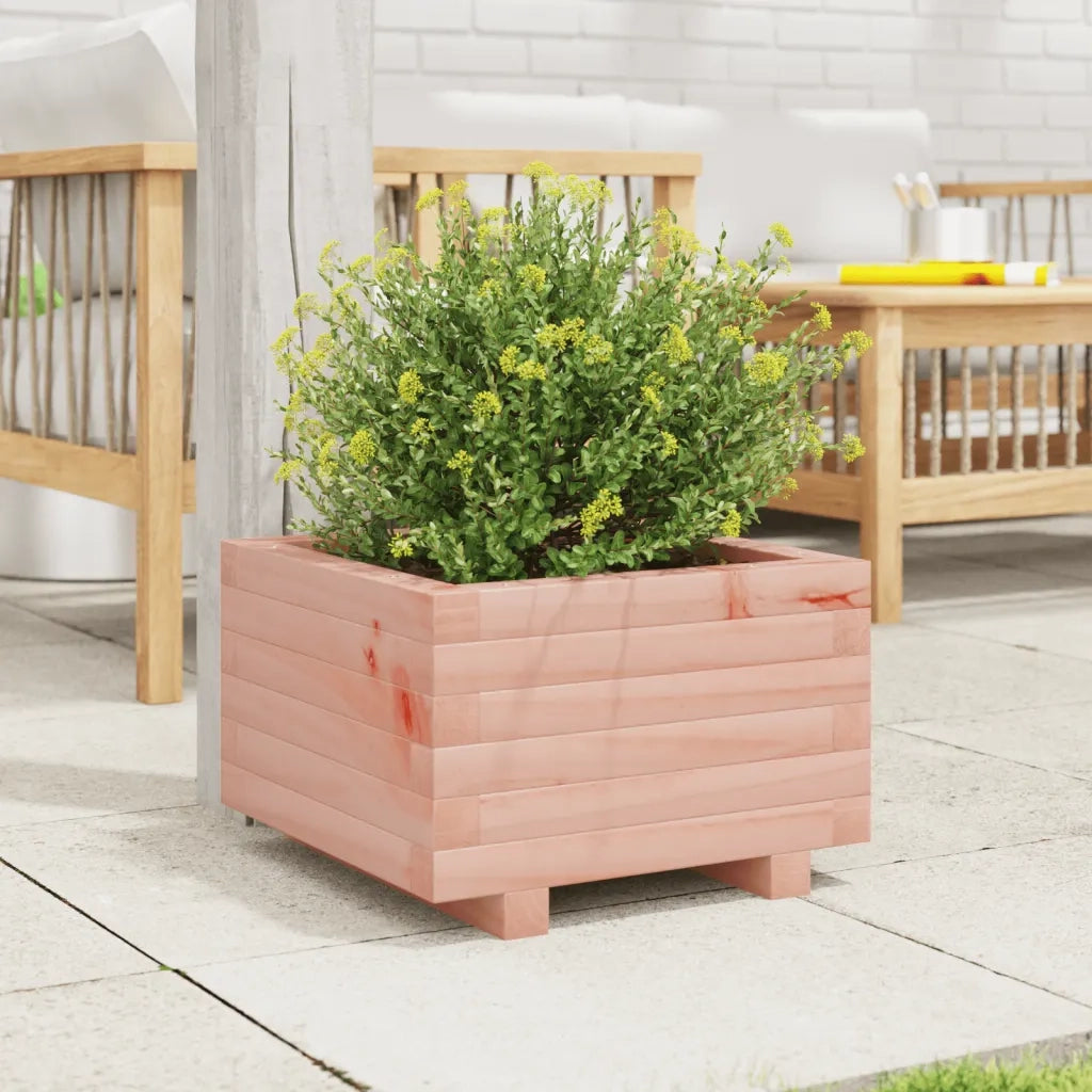 Fioriera da Giardino 40x40x26,5 cm in Legno Massello di Douglas 847291