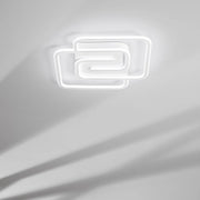 PLAFONIERA LED CAYMAN QUADRA 40W 49X49XH6CM BIANC.