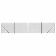 Recinzione da Giardino | Recinzione a Rete con Flangia Antracite 1,4x10 m