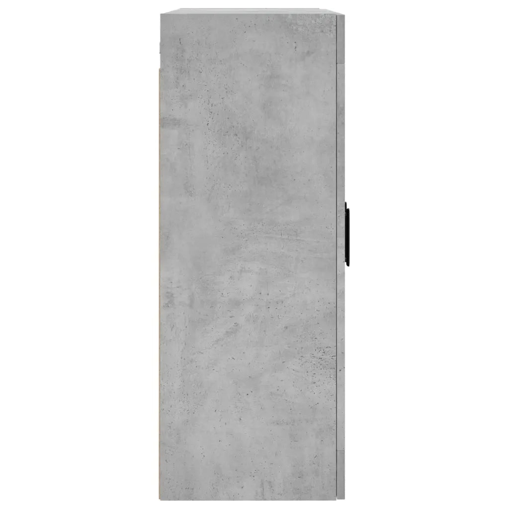 Armadietti a Parete 2 pz Grigio Cemento in Legno Multistrato CFW3972374