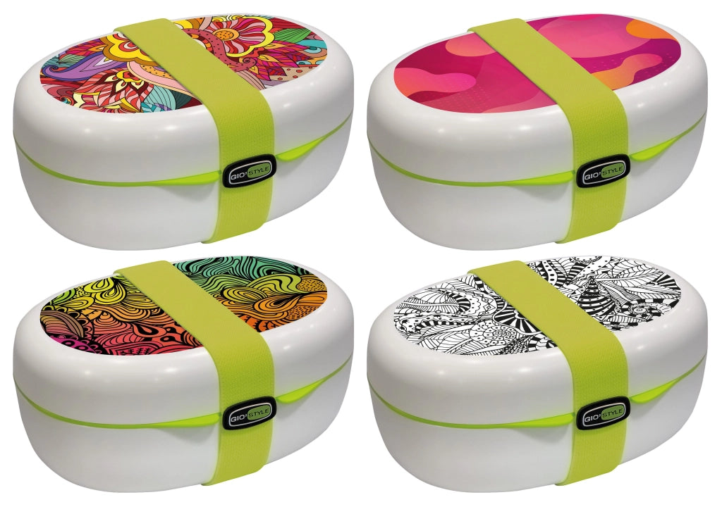 CONTENITORE PER ALIMENTI 'X-FOOD MOOD' GIOSTYLE 1,3 lt - cm 19x14,5x8,5h - GIO' STYLE