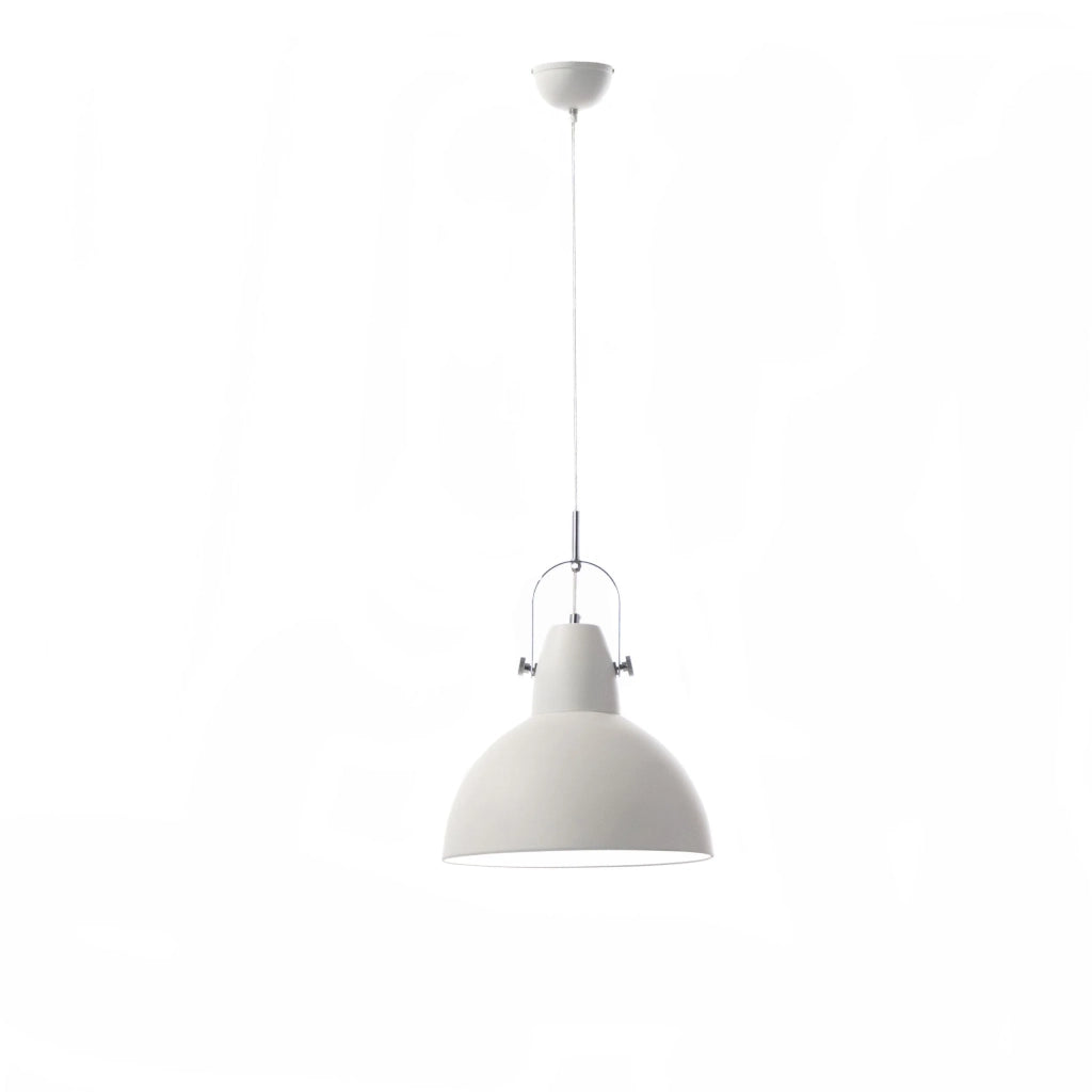 Lampada a sospensione DOME bianco