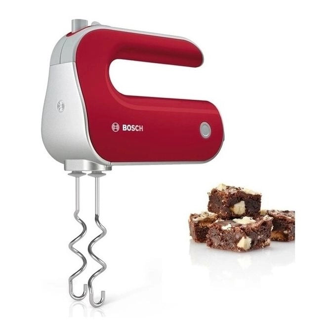 Bosch MFQ40303 Sbattitore Styline Colour 500 W Rosso, Argento