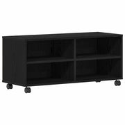 Mobile TV | Armadietto TV | Mobile Porta TV Nero 90 x 35 x 40.5 cm Legno multistrato